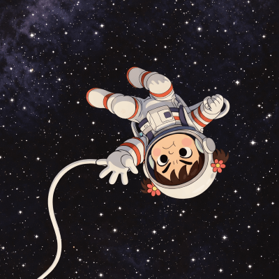 Direction of Space's gravity