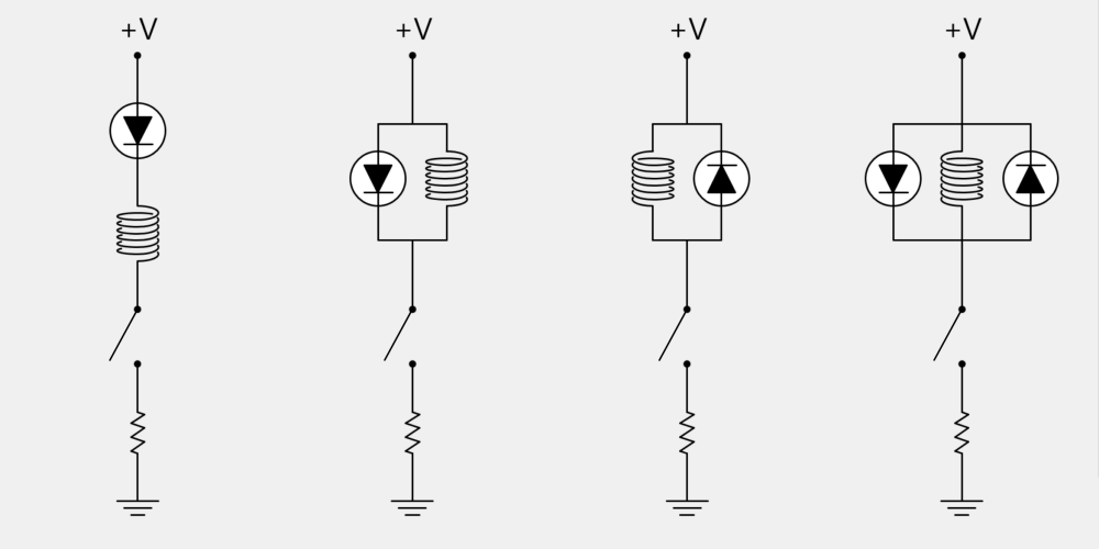 Inductor application circuit