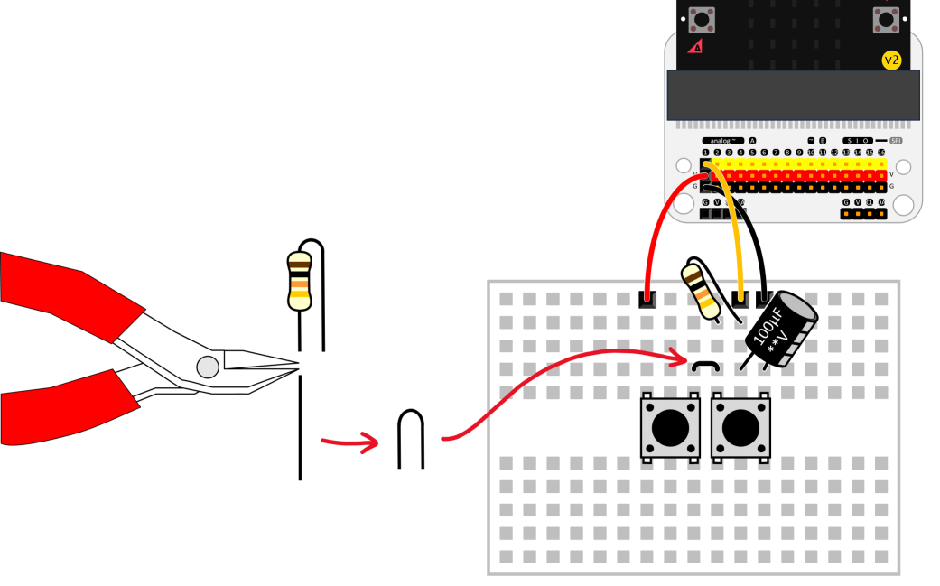 How to recycle resistance's lead