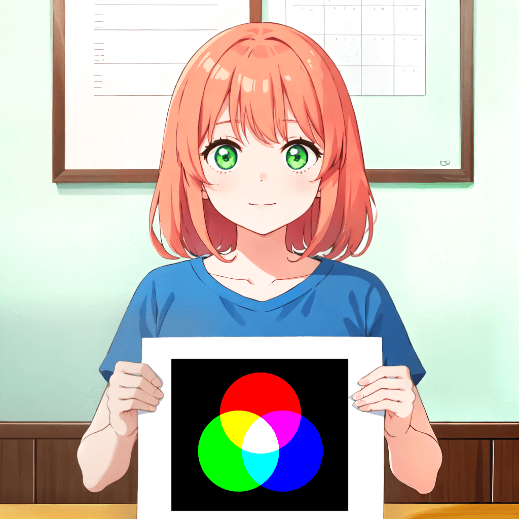 RGB Color combination (with Webcam)
